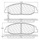 Centric 102.13320 Disc Brake Pad Set - Front - view 5