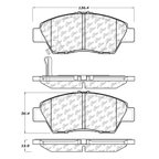 Centric 102.13940 Disc Brake Pad Set - Front - view 5