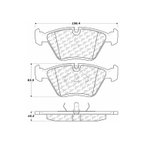 Centric 103.03940 Disc Brake Pad Set - Front - view 6