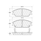 Centric 103.04400 Disc Brake Pad Set - Front - view 6