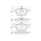 Centric 103.07400 Disc Brake Pad Set - Front or Rear - view 7