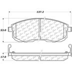 Centric 103.08150 Disc Brake Pad Set - Front - view 6