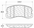Centric 103.09040 Disc Brake Pad Set - Front - view 5