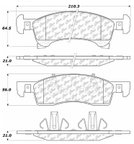 Centric 103.09340 Disc Brake Pad Set - Front - view 5