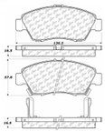 Centric 103.09480 Disc Brake Pad Set - Front - view 5