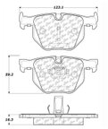 Centric 103.10420 Disc Brake Pad Set - Rear - view 5
