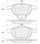 Centric 103.10440 Disc Brake Pad Set - Front - view 5