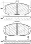 Centric 103.11250 Disc Brake Pad Set - Front - view 5