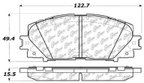 Centric 103.11841 Disc Brake Pad Set - Front - view 4
