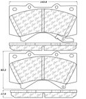 Centric 103.13030 Disc Brake Pad Set - Front - view 5