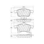 Centric 103.13610 Disc Brake Pad Set - Front - view 6