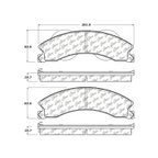 Centric 103.14110 Disc Brake Pad Set - Front or Rear - view 6