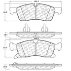 Centric 103.14550 Disc Brake Pad Set - Front - view 5