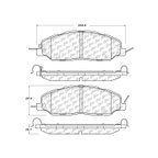 Centric 103.14630 Disc Brake Pad Set - Front - view 5