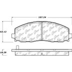 Centric 103.15890 Disc Brake Pad Set - Front - view 5
