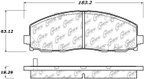 Centric 103.15890 Disc Brake Pad Set - Front - view 4