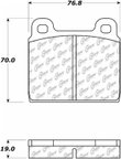 Centric 104.00451 Disc Brake Pad Set - Front - view 4