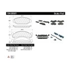 Centric 104.00501 Disc Brake Pad Set - Front - view 6