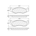 Centric 104.02030 Disc Brake Pad Set - Front - view 6