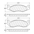 Centric 104.02030 Disc Brake Pad Set - Front - view 5