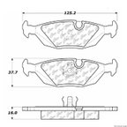 Centric 104.02790 Disc Brake Pad Set - Rear - view 1