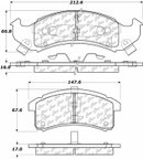 Centric 104.05050 Disc Brake Pad Set - Front - view 5