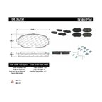 Centric 104.05250 Disc Brake Pad Set - Front - view 7