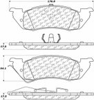 Centric 104.05290 Disc Brake Pad Set - Front - view 6