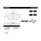 Centric 104.06010 Disc Brake Pad Set - Front - view 6