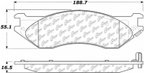Centric 104.07020 Disc Brake Pad Set - Front - view 6