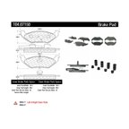 Centric 104.07150 Disc Brake Pad Set - Rear - view 7