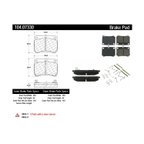 Centric 104.07330 Disc Brake Pad Set - Rear - view 7