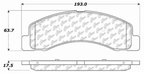 Centric 104.07560 Disc Brake Pad Set - Front - view 6