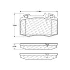 Centric 104.08473 Disc Brake Pad Set - Front - view 6