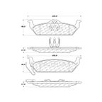 Centric 104.10120 Disc Brake Pad Set - Rear - view 5