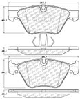 Centric 104.10610 Disc Brake Pad Set - Front - view 5