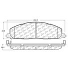 Centric 104.13170 Disc Brake Pad Set - Rear - view 6