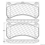 Centric 104.13650 Disc Brake Pad Set - Front or Rear - view 1