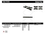 Centric 104.17410 Disc Brake Pad Set - Front - view 5