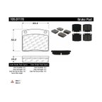 Centric 105.01170 Disc Brake Pad Set - Front - view 6