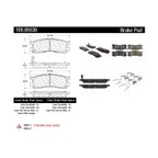 Centric 105.05530 Disc Brake Pad Set - Rear - view 7