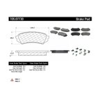 Centric 105.07730 Disc Brake Pad Set - Rear - view 7
