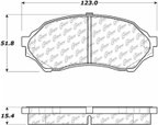Centric 105.07980 Disc Brake Pad Set - Front - view 6