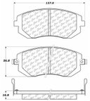 Centric 105.09290 Disc Brake Pad Set - Front - view 6