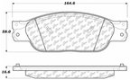 Centric 105.09330 Disc Brake Pad Set - Front - view 5