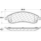 Centric 105.10190 Disc Brake Pad Set - Front - view 7