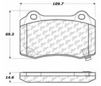 Centric 105.10530 Disc Brake Pad Set - Rear - view 6