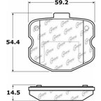Centric 105.11851 Disc Brake Pad Set - Rear - view 6