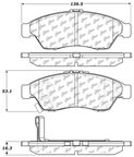 Centric 105.11950 Disc Brake Pad Set - Front - view 6