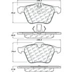 Centric 105.12400 Disc Brake Pad Set - Front - view 7